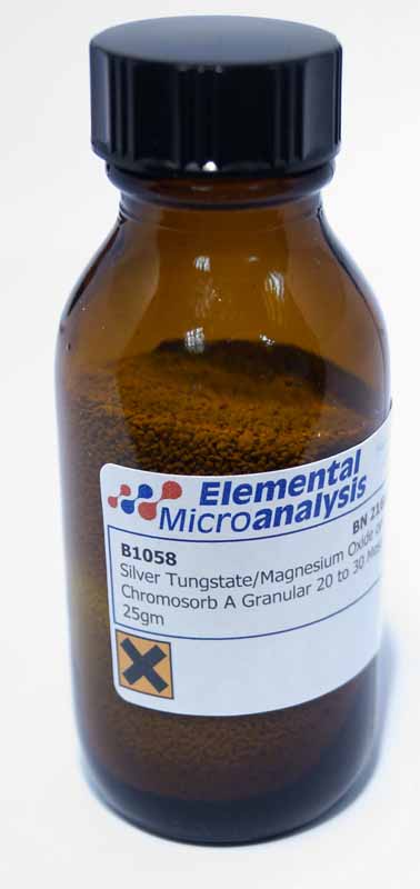 Silver Tungstate/Magnesium Oxide on Chromosorb A Granular 20 to 30 Mesh 25 g